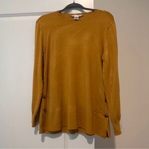 Mustard Yellow Women's Top